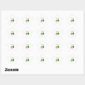 KerstFrankenCheese Star-Sticker Ster Sticker (Vel)