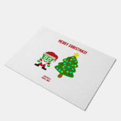 KerstfrankenKaas Deurklep Deurmat (Schuin)