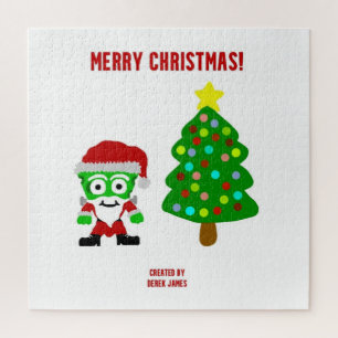 KerstFrankenKaas Puzzle 50,8 x 50,8 cm Legpuzzel