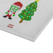 KerstFrankenKaas snijbord Snijplank (Hoek)