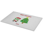 KerstFrankenKaas snijbord Snijplank (Hoek)