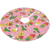 Kerstfruit Aardbei Watermeloen citroen Kerstboom Rok (Gekanteld)