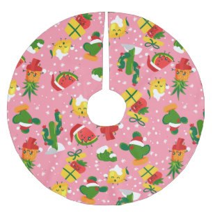 Kerstfruit Aardbei Watermeloen citroen Kerstboom Rok