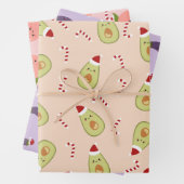 kerstfruit inpakpapier vel (In situ)