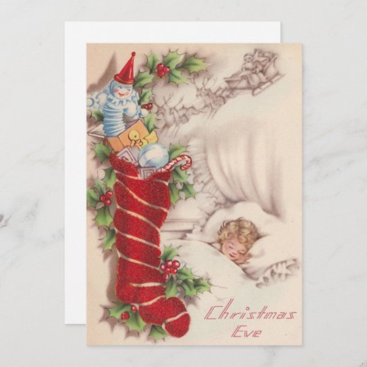 kerstfruitbomen feestdagenkaart (Voorkant / Achterkant)