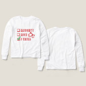 KerstFunny Naughty of Nice of Tried List (Voorkant /achterkant)