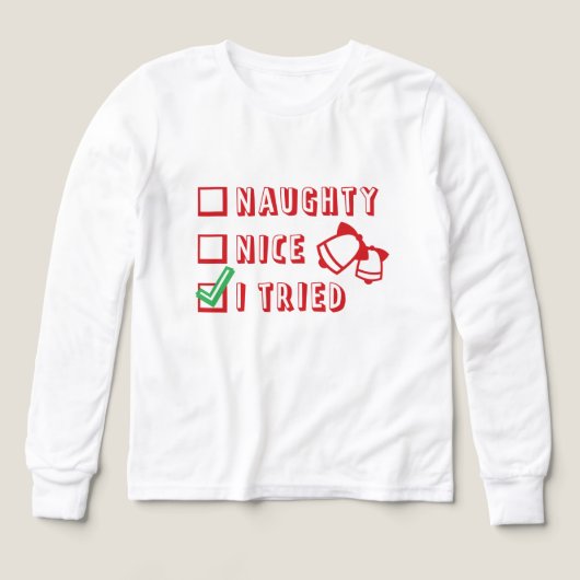 KerstFunny Naughty of Nice of Tried List (Voorkant)