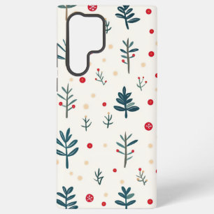 Kerstgalaxy telefoonhoesje samsung galaxy hoesje