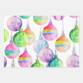 kerstgalerij-kerstsierbloemen inpakpapier vel (Voorkant 2)