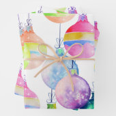 kerstgalerij-kerstsierbloemen inpakpapier vel (In situ)