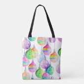 kerstgalerij-kerstsierbloemen tote bag (Achterkant)