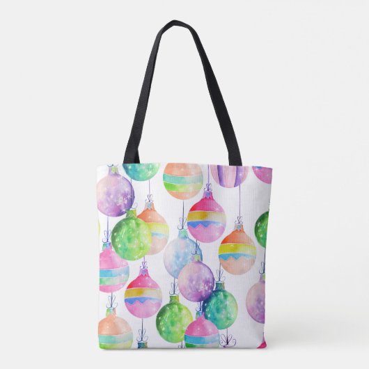 kerstgalerij-kerstsierbloemen tote bag (Achterkant)