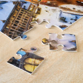 Kerstgalerij Kunst Fotopuzzels Winterstad Legpuzzel (Zijkant)