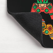 Kerstgamercontroller voor snelle Mannen voor games Muismat (Hoek)
