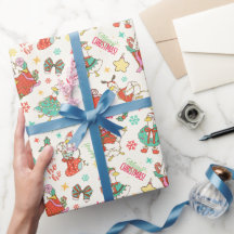 Kerstgans Illustratiepatroon Ivoor