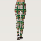 kerstgans leggings (Achterkant)