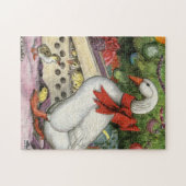 kerstgans legpuzzel (Horizontaal)