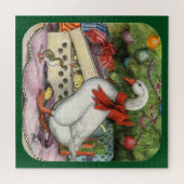 kerstgans legpuzzel (Horizontaal)