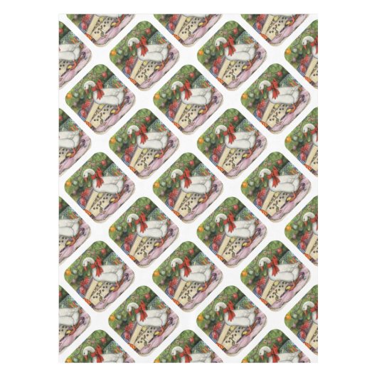 kerstgans tafelkleed (Voorkant)