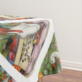 kerstgans tafelkleed (Voorbeeld)