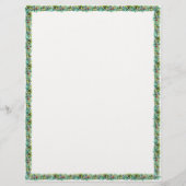 Kerstgarland Briefpapier (Voorkant)