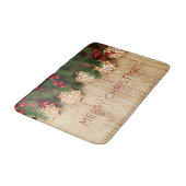 Kerstgarland en Snowflake Cookies Bathmat Badmat (Gekanteld)