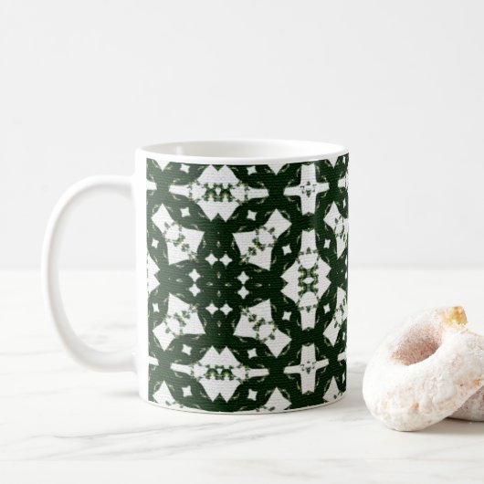 Kerstgarland Green Koffiemok (Met donut)