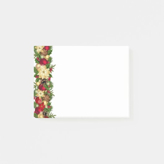 Kerstgarland Post-it-Notes Post-it® Notes (Voorkant)