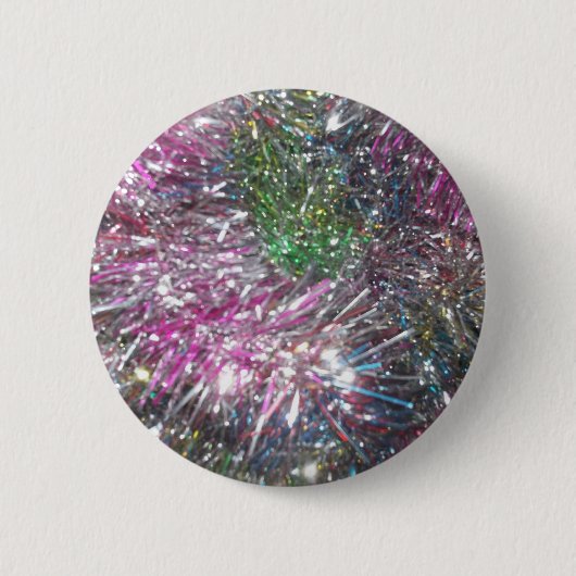Kerstgarland Sparkle Ronde Button 5,7 Cm (Voorkant)