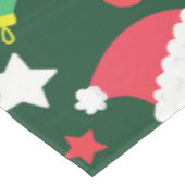 kerstgarnalen dinosaurus kwal kerstman tafelkleed (Gekanteld)