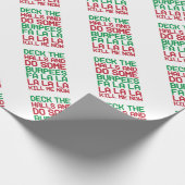 Kerstgasten Cadeaupapier (Hoek)