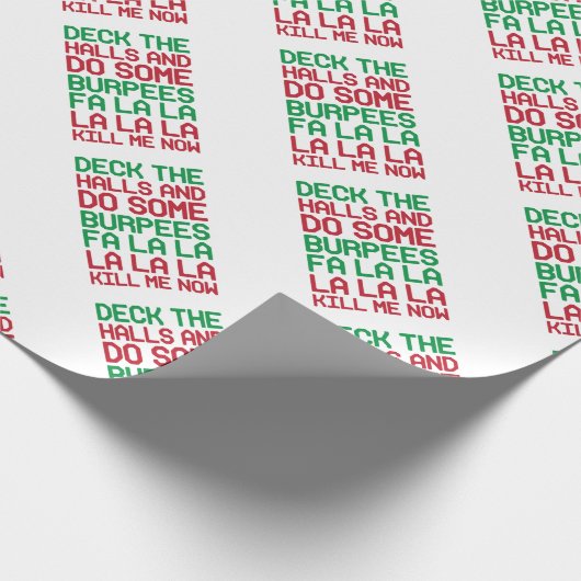 Kerstgasten Cadeaupapier (Hoek)