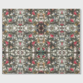 kerstgastheer cadeaupapier (Vlak)