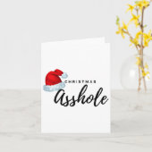 kerstgat voor volwassenen kaart (Gele Bloem)