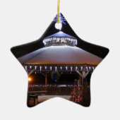 KerstGazebo Keramisch Ornament (Voorkant)