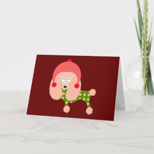 kerstgebak feestdagen kaart