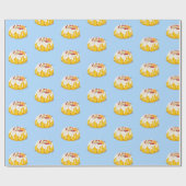 kerstgebak inpakpapier  (Vlak)