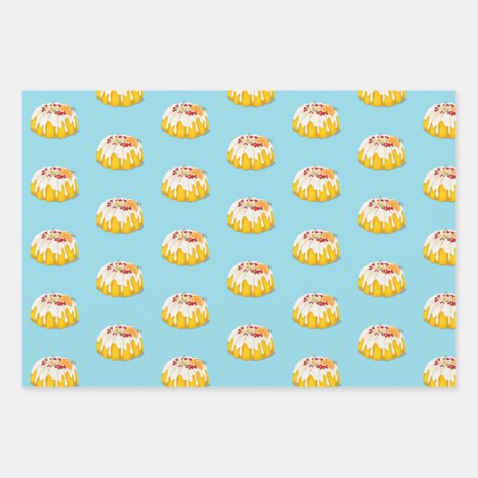 kerstgebak inpakpapier  (Voorkant 3)