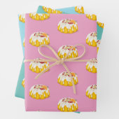 kerstgebak inpakpapier  (In situ)