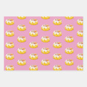 kerstgebak inpakpapier (Voorkant)