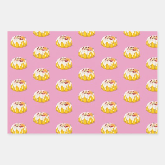 kerstgebak inpakpapier (Voorkant)