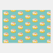 kerstgebak inpakpapier  vel (Voorkant 2)