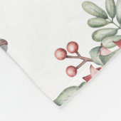 kerstgebak Monogram Fleece Blanket Deken (Hoek)