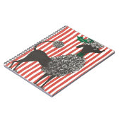 kerstgebak notitieboek (Linkerzijde)