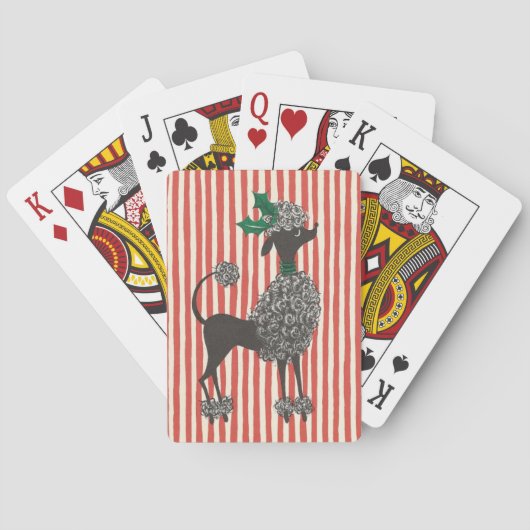 kerstgebak pokerkaarten (Achterkant)