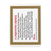 Kerstgebed (Donald Trump) Magneet #2 (Verticaal)