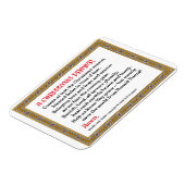 Kerstgebed (Donald Trump) Magneet #2 (Linkerzijde)