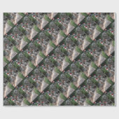 kerstgebergte cadeaupapier (Vlak)