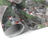 kerstgebergte cadeaupapier (Rol Hoek)