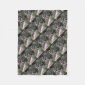 kerstgebergte fleece deken (Voorkant)
